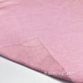 Sweat à capuche en tissu éponge rose